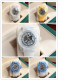 ROLEX New Fashion Aqua Ghost Sapphire Crystal Cut-out Edition Automatic Mechanical Watch