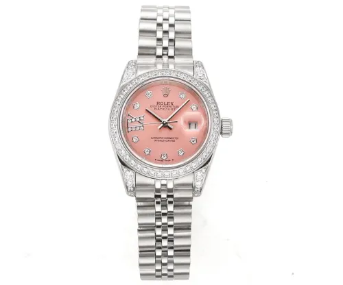 ROLEX New Fashion Women's RV1 Log Wrist Automatic Mechanical Watch