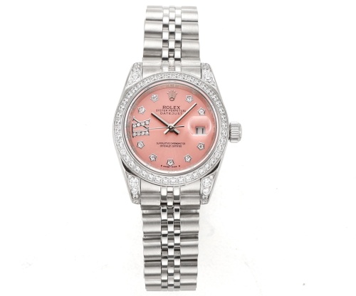ROLEX New Fashion Women's RV1 Log Wrist Automatic Mechanical Watch