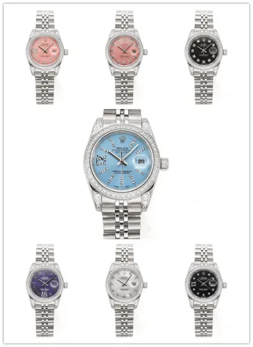 ROLEX New Fashion Women's RV1 Log Wrist Automatic Mechanical Watch