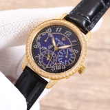 PATEK PHILIPPE New Fashion Women's 9100 Multi-function Watch