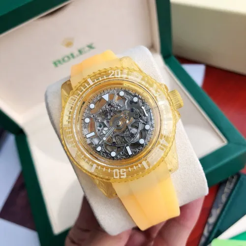 ROLEX New Fashion Aqua Ghost Sapphire Crystal Cut-out Edition Automatic Mechanical Watch