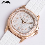 PATEK PHILIPPE New Fashion Women's Full Of Diamonds Thunder Quartz Watch