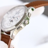 JAEGER-LECOULTRE New Men's Dating Series Multi-functional Mechanical Wrist Watch