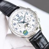 JAEGER-LECOULTRE New Men's Dating Series Multi-functional Mechanical Wrist Watch