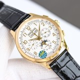 JAEGER-LECOULTRE New Men's Dating Series Multi-functional Mechanical Wrist Watch