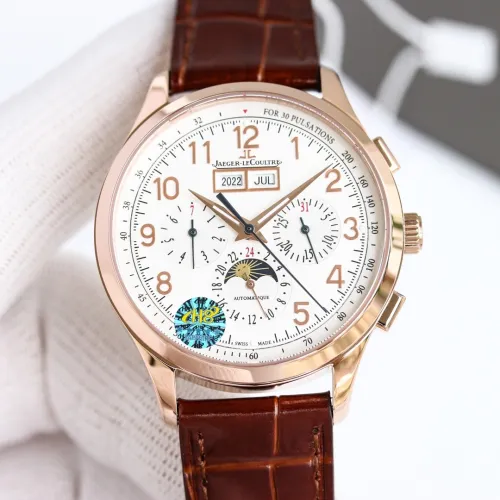 JAEGER-LECOULTRE New Men's Dating Series Multi-functional Mechanical Wrist Watch