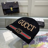 Gucci Unisex Fashion New Double G Wool Knit Hat