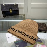 Balenciaga Fashion Unisex New Letter Logo Woolen Hat