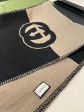 Gucci New Style Tassels Jacquard Double Sided GG Logo Scarf Size: 33x200cm