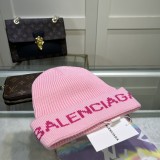 Balenciaga Fashion Unisex New Letter Logo Woolen Hat