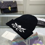 Gucci Unisex Fashion Double Wool Knit Hat