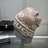 Gucci New Wool Cashmere Double Layer Hat