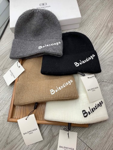Balenciaga Unisex Fashion Wool Knitted Hat