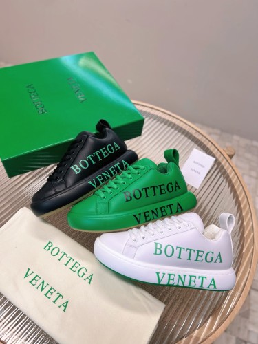 Bottega Veneta Platform Bread Shoes Unisex Casual Leather Sports Shoes