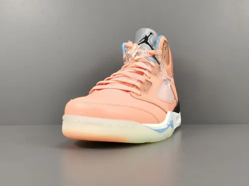 DJ Khaled x Jordan Air Jordan 5 Crimson Bliss Trendy Retro Basketball Sneakers Shoes