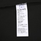 Loewe Classic Logo Printed Short Sleeve Unisex Casual Cotton T-shirt