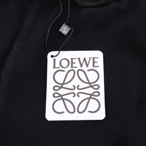 Loewe Classic  Fashion Cotton Sweatpants Ribbon Unisex Embroidered Pants