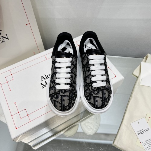 Alexander McQueen x Dior Kids Fashion Sneakers Classic Boys Girls Casual Shoes