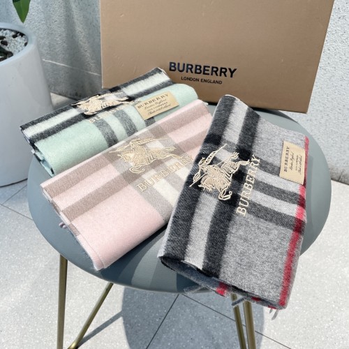 Burberry Kids Children Classic Plaid Scarf Fashion Boys Girls Original Cashmere Scarf 20*135CM