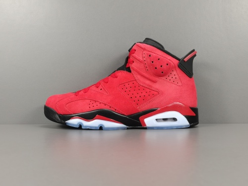 Air Jordan 6 Retro Sport Blue Men Basketball Sneakers Shoes
