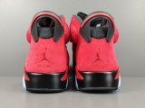 Air Jordan 6 Retro Sport Blue Men Basketball Sneakers Shoes