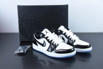 Nike Air Jordan Retro 1 Low Concord  AJ1 Unisex Patent Leather Basketball Sneakers Shoes