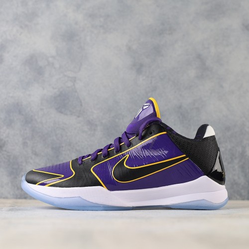 Nike Zoom Kobe 5 Protro Lakers  ZK5 Men Basketball Sneakers Shoes