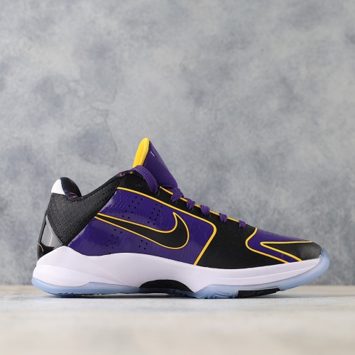 Nike Zoom Kobe 5 Protro Lakers  ZK5 Men Basketball Sneakers Shoes