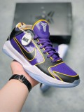Nike Zoom Kobe 5 Protro Lakers  ZK5 Men Basketball Sneakers Shoes