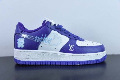 Louis Vuitton x Nike Air Force 1 Low 07 LV Unisex Sneakers Shoes