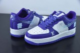 Louis Vuitton x Nike Air Force 1 Low 07 LV Unisex Sneakers Shoes