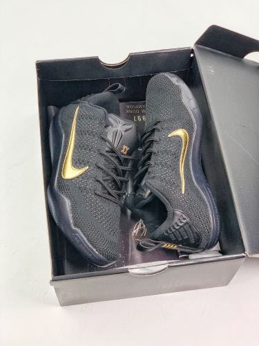 Nike Kobe 11 Low Men Basketball Fly Knit Sneakers Zoom Air Shoes