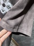 Chrome Hearts Unisex Fashion Tie-dye Wash Short Slevee