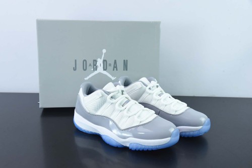 Air Jordan AJ11 Low Cement Grey Men Basketball Sneakers Shoes