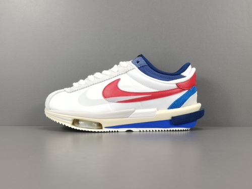 Sacai x Nike Cortez 4.0 Unisex Sports Casual Sneakers Shoes