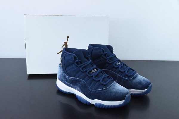 Air Jordan 11 Velvet Midnight Navy AJ11 Men High Basketball Sneakers Shoes
