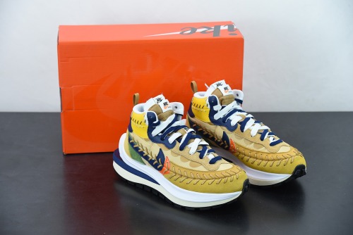 Sacai x Nike Vaporwaffle x Jean Paul Gaultier Unisex Sports Shoes