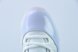 Air Jordan AJ11 Retro Low Pure Violet Men Low Basketball Sneakers Shoes