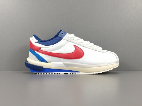 Sacai x Nike Cortez 4.0 Unisex Sports Casual Sneakers Shoes