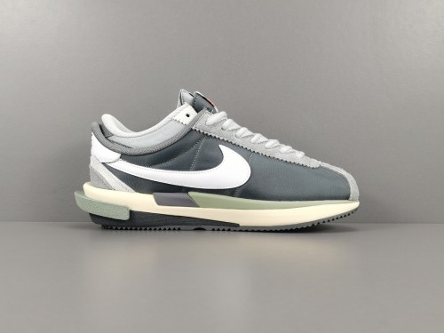 Sacai x Nike Cortez 4.0 Unisex Sports Casual Sneakers Vintage Running Shoes