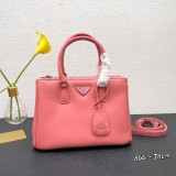 Prada Galleria Lattice Handbag Fashion Saffiano Leather Tote Bag Size: 28*19.5*12CM