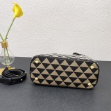Prada Galleria Lattice Handbag Fashion Saffiano Leather Tote Bag