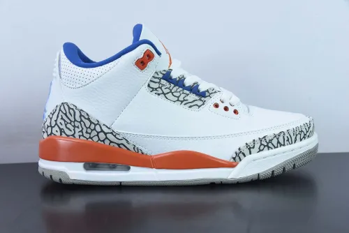 Air Jordan 3 Retro Knicks AJ3 Men Basketball Sneakers Shoes