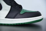 Nike x Air Jordan1 AJ1 Retro High Green Toe Men Casual Basketball Shoes