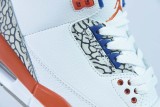 Air Jordan 3 Retro Knicks AJ3 Men Basketball Sneakers Shoes