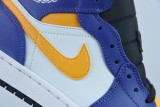 Nike Air Jordan 1 Mid Lakers AJ1 Men Casual Basketball Shoes