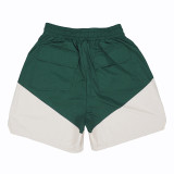Rhude Patchwork Print Zip Pocke Shorts Pant Men Beach Casual Sweatpants Shorts