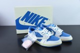 Fragment x Travis Scott x Air Jordan 1 Low Retro Unisex Casual Running Shoes