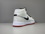 Edison Chen x Air Jordan 1 Mid Fearless Unisex Casual Basketball Shoes